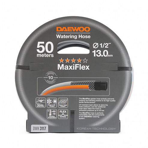 Шланг 1/2" (13мм) - 50м DAEWOO MaxiFlex DWH 3117_1